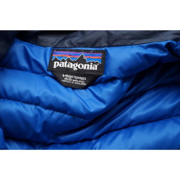 Patagonia 800 Down Sweater Jacket - Men's Medium~ $279.00 Navy Blue - Picture 6 of 8